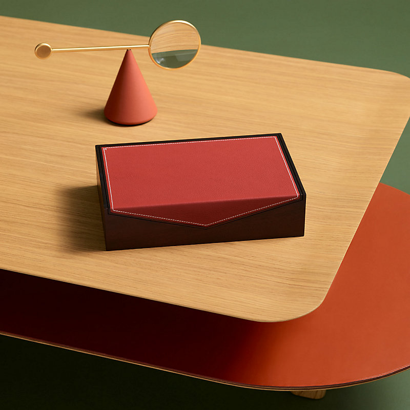 HERMES ティーボックス《Pleiade Pleiade tissue box, large model | Hermès USA